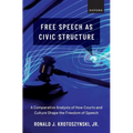 Free Speech as Civic Structure: A Comparative Analysis of How Courts and Culture Shape the Freedom of Speech