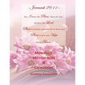 Jeremiah 29: 11 Monthly Motivation & Devotion Journal Calendar