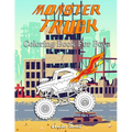 Monster Truck Coloring Book For Boys: A Coloring Book for Boys Ages 4-8 With Over 40 Pages of Monster Trucks