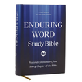 Enduring Word Study Bible: Pastoral Commentary from Every Chapter of the Bible (Nkjv, Hardcover, Red Letter, Comfort Print)