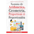 Summa de arithmetica, geometría, proportioni et proportionalita