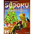 Famous Frog Holiday Sudoku 1,000 Hard Puzzles: Don't Be Bored Over The Holidays, Do Sudoku! Makes A Great Gift Too.
