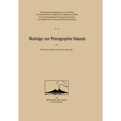 Beiträge Zur Petrographie Islands