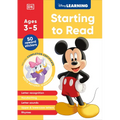 Disney Learning Starting to Read (Ages 3-5): Preschool English Handwriting, Alphabet Workbook for Kids, Curriculum-Based