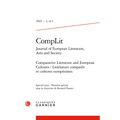 Complit: Comparative Literature and European Cultures / Litterature Comparee Et Cultures Europeennes