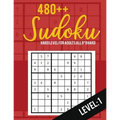 Sudoku: Hard Level for Adults All 9*9 Hard 480++ Sudoku level: 1- Pocket Sudoku Puzzle Books - Sudoku Puzzle Books Hard - Larg