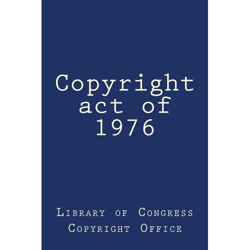 Copyright act of 1976