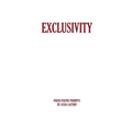 Exclusivity