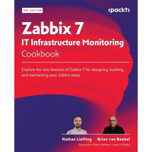 Zabbix 7 IT Infrastructure Monitoring Cookbook - Third Edition: Explore the new features of Zabbix 7 for designing, building, and maintaining your Zab