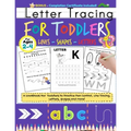 Letter Tracing For Toddlers: Alphabet Handwriting Practice for Kids 2 - 4 with dots to Practice Pen Control, Line Tracing, Letters, and Shapes (ABC Pr