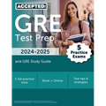 GRE Test Prep 2024-2025: 5 Practice Exams and GRE Study Guide Book