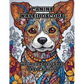 Canine Kaleidoscope: Whimsical Zentangle Dogs Coloring