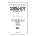 The Department of Defense excess property program in support of U.S. law enforcement agencies: an overview of DOD authorities, roles, responsibilities