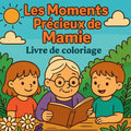 Les Moments Précieux de Mamie - Livre de coloriage