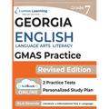 Georgia Milestones Assessment System Test Prep: Grade 7 English Language Arts Literacy (ELA) Practice Workbook and Full-length Online Assessments: GMA