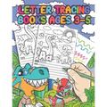 Letter Tracing Books Ages 3-5: Dinosaur Coloring Book, Tracing Letters and Numbers for Preschool, Gift for Boys