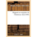 Rapport Au Ministre de l'Intérieur