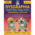 Dysgraphia Writing Practice Workbook for Kids Ages 8-10: Daily Writing Toolkit for Handwriting, Phonics & Spelling Fun Homeschool, Classroom, After-Sc