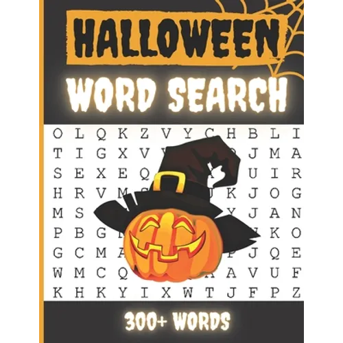 Halloween Word Search 300+ Words: Activity Book Large Print Word Search Book For Adults Family Puzzles with Answer Thanksgiving Halloween Chistmas - 8