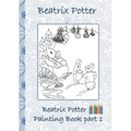 Beatrix Potter Painting Book Part 1: Colouring Book, coloring, crayons, coloured pencils colored, Children's books, children, adults, adult, grammar s