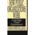 How Public Organizations Work: Learning from Experience