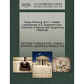 Topps Chewing Gum V. Haelan Laboratories U.S. Supreme Court Transcript of Record with Supporting Pleadings