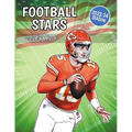 Football Stars Coloring Book: The best players of the American footbal league