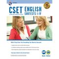 CSET English Subtests I-IV Book + Online