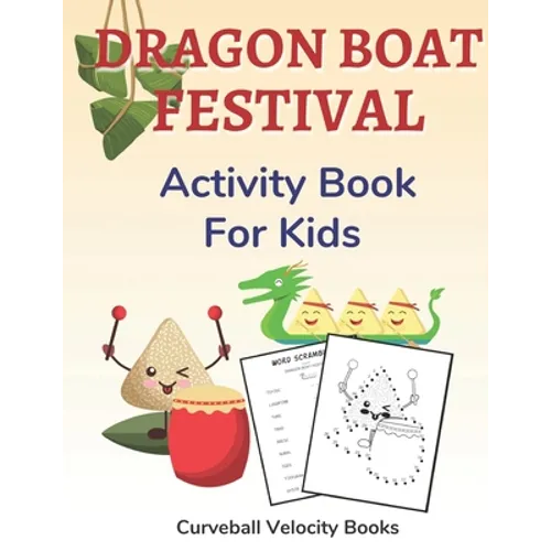 Dragon Boat Festival Activity Book for Kids: Puzzles for Kids 2nd Grade and Over