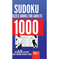 1000 Sudoku Puzzle Books For Adults For Beginner To Expert (Easy, Medium, Difficult, Hard) Vol 1