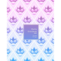 Maths Grid Book: 1cm size graph paper grid book for students or Mathematician Pink and purple flower pattern for teenage girls