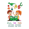 All-in-one book to teach kids letters, numbers, coloring activities and dots connect high-quality 3D designs 2020: 2-5 age