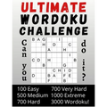 Ultimate Wordoku Challenge Can you do it?: 3000 Wordoku - Wordoku Puzzle Book for Adults - Easy - Medium - Hard - Very Hard - Extreme - Solutions at t