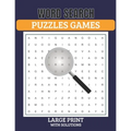Word Search Puzzles Game Large Print with Solutions: Word Search Book for Adults, Teens 100 Puzzles with Solutions Cleverly Hidden Word Searches Fun W