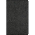NASB Single-Column Personal Size Bible, Holman Handcrafted Collection, Black Premium Goatskin