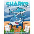 Sharks Coloring Book for Kids: Cool Shark Coloring Book for Boys Girls Ages 2-6
