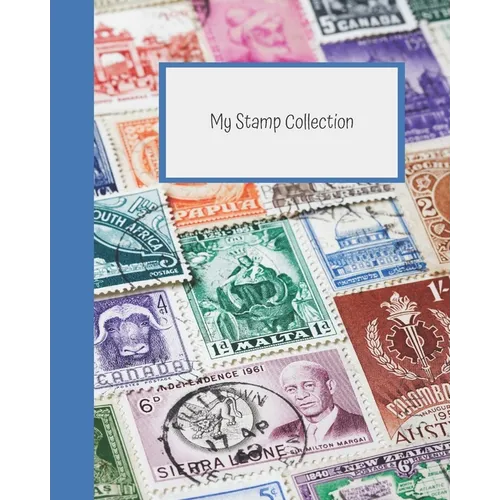 My Stamp Collection: Stamp Collecting Album for Kids