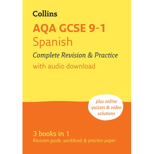 Aqa GCSE 9-1 Spanish Complete Revision and Practice: Ideal for Home Learning, 2026 Exam