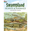 Swampland Plants and Animals Coloring Book