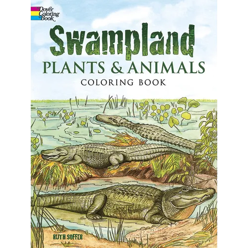 Swampland Plants and Animals Coloring Book