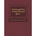 Guttingifche Gelehrteunzeigen...
