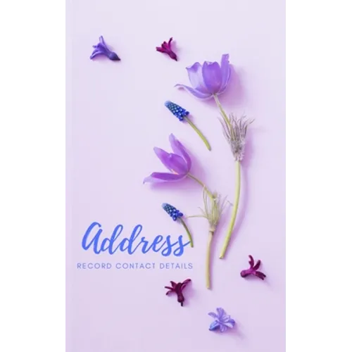 Adressbook: Tabbed in Alphabetical Order, Perfect for Keeping Track of Addresses, Email, Mobile, Work & Home Phone Numbers, Social Media & Birthdays