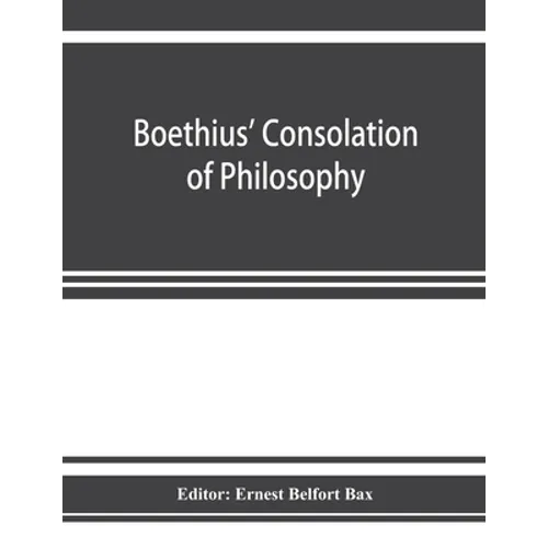 Boethius' Consolation of philosophy