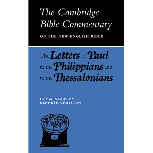 Letters of Paul to the Philippians and to the Thessalonians