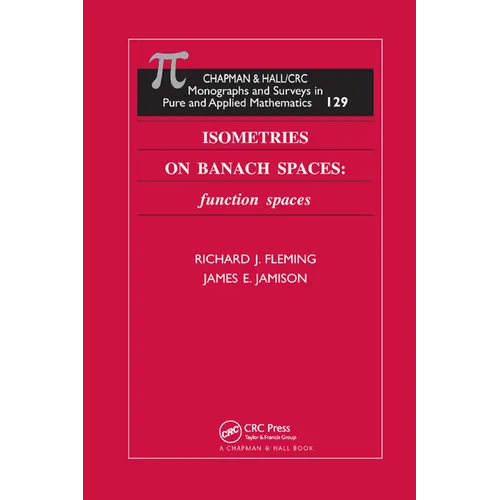 Isometries on Banach Spaces: function spaces