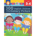 300 English Children Dictionary Picture. Bilingual Children's Books Spanish English: Full colored cartoons pictures vocabulary builder (animal, number