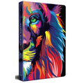 Biblia Rvr 1960 Letra Grande, Tamaño Manual, Tapa Dura León de Juda Arcoíris / Spanish Bible Rvr 1960 Handy Size Large Print Hardcover Rainbow Lion of