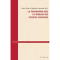 La phénoménologie à l'épreuve des sciences humaines
