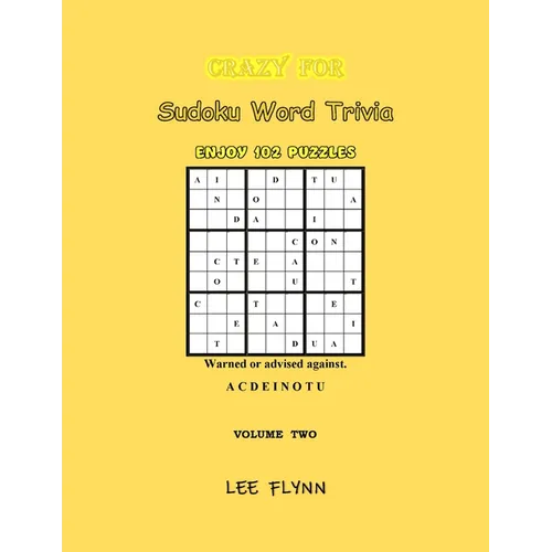 Crazy For Sudoku Word Trivia: Volume Two