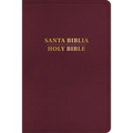 Rvr 1960/KJV Biblia Bilingüe, Borgoña Imitación Piel (Edición 2024)